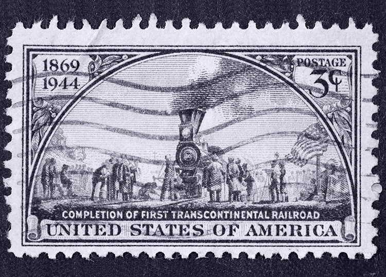 1800s post stamp