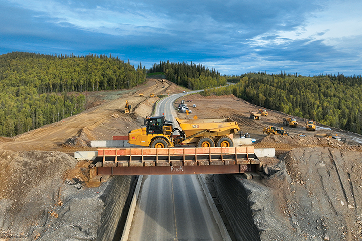 Granite Awarded Parks Highway MP 315–325 Reconstruction Project in Alaska