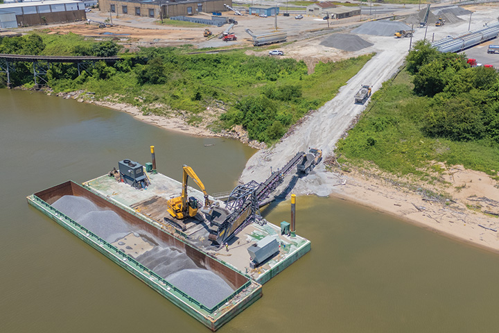 Granite Subsidiary Memphis Stone & Gravel Opens New River Yard in Memphis to Expand Regional Aggregate Supply