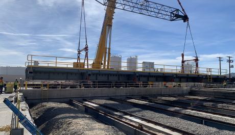Granite’s Union Pacific Railroad West Colton Yard Transfer Table Project Receives Associated General Contractors of California 2020 Constructor Award