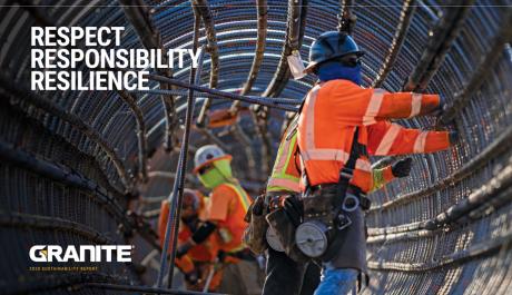 Granite Publishes Annual Sustainability Report Unveiling New ESG Priorities