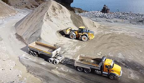 Granite Purchases Quarry and Barge Loading Facility on Vancouver Island
