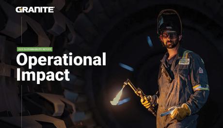 Granite Publishes Annual Sustainability Report
