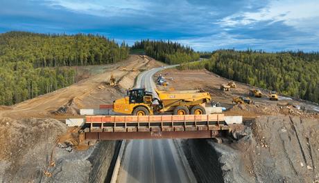 Granite Awarded Parks Highway MP 315–325 Reconstruction Project in Alaska