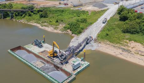 Granite Subsidiary Memphis Stone & Gravel Opens New River Yard in Memphis to Expand Regional Aggregate Supply