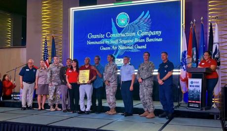 Granite Guam Honored with 2025 Pro Patria Award