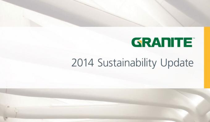 2014 Sustainability Report