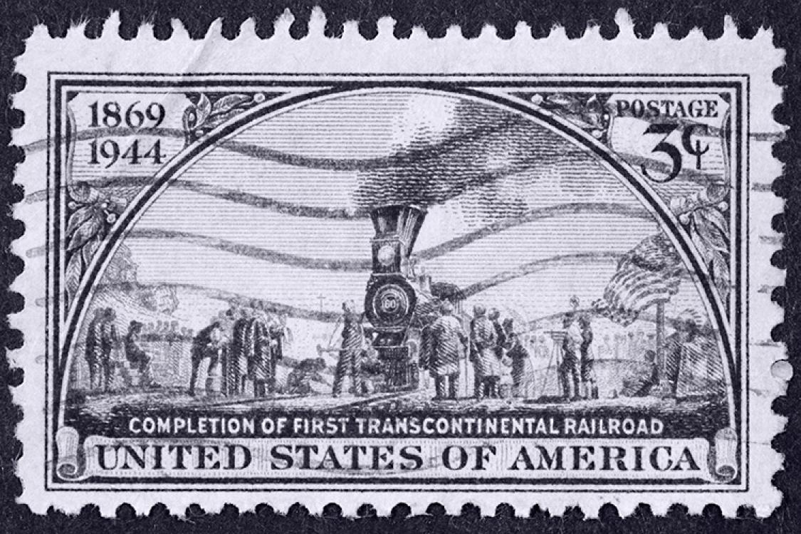 1800s post stamp