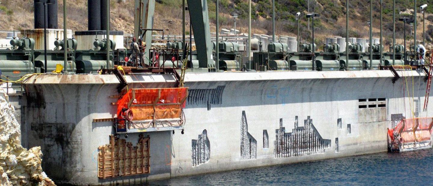 Diablo Canyon Power Plant Seawall Repair