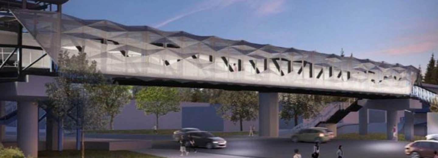 Granite Awarded $16 Million Pedestrian Overpass Project in Bellevue, Washington