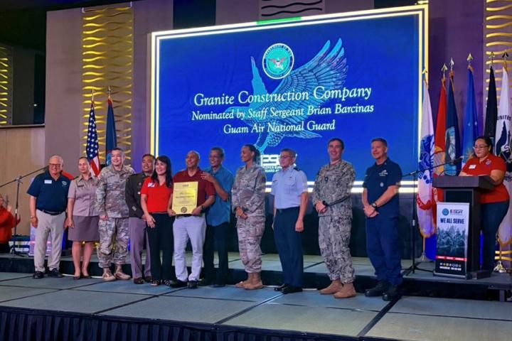 Granite Guam Honored with 2025 Pro Patria Award